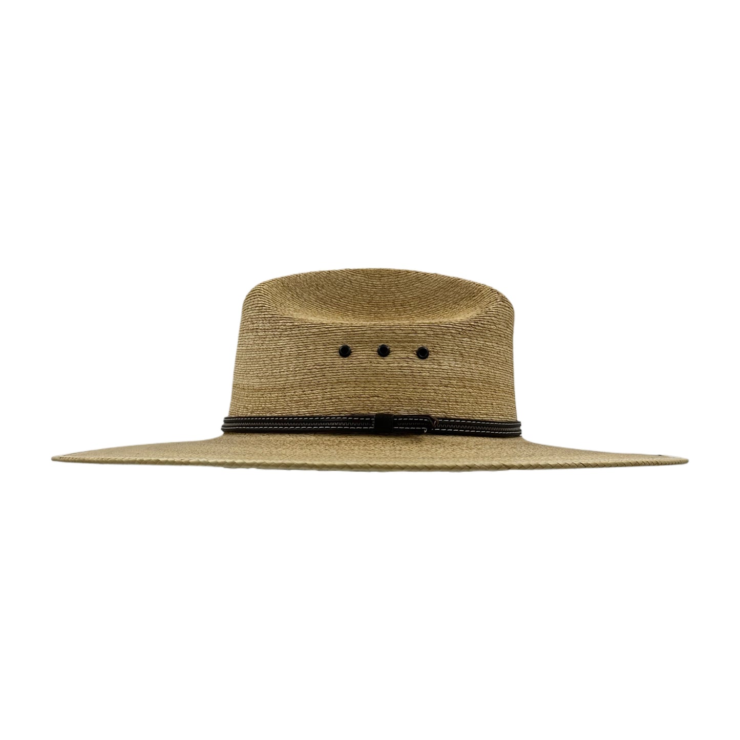 Wide Flat Brim Straw Hat