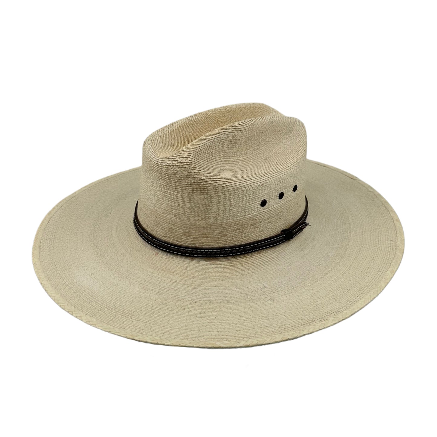 Wide Flat Brim Straw Hat