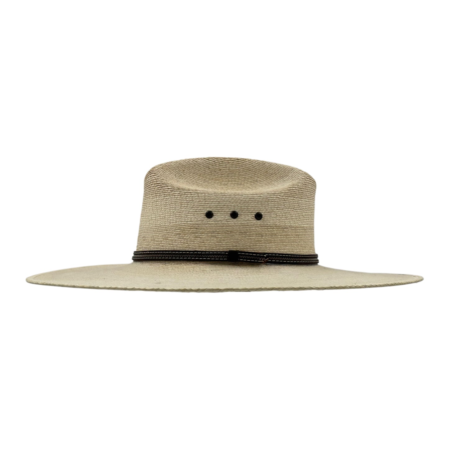 Wide Flat Brim Straw Hat